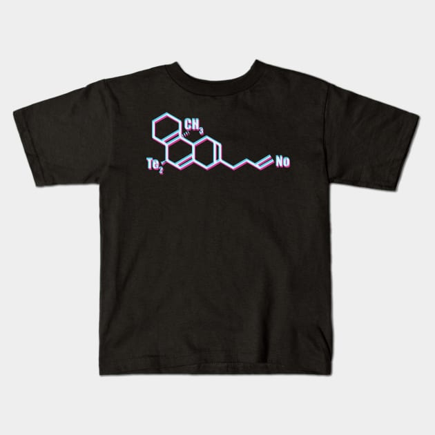 Techno Periodic Table Tshirt Kids T-Shirt by avshirtnation